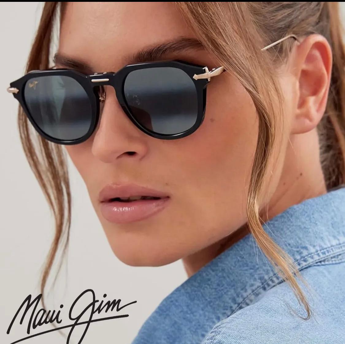 Maui Jim polarized sunglasses and prescription eyeglasses at PSN Vision Optical Boutique, featuring premium designer eyewear, advanced lens technology, and direct insurance billing.
