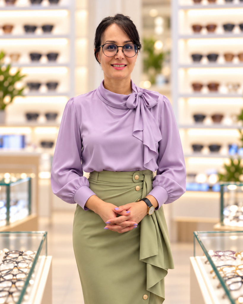 Sara Loshab, Registered Optician at PSN Vision,